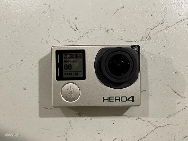 Hero 4 Black + 3 зарядных устройства + чехол + MicroSD 32gb (фото #1)