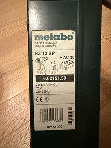 Akutrell Metabo BZ 12 SP (2 foto / 4)