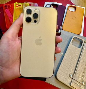 iPhone 12 pro max 256gb gold (2 foto / 8)