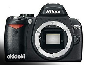 Peegelkaamera Nikon D60 Body + laadija