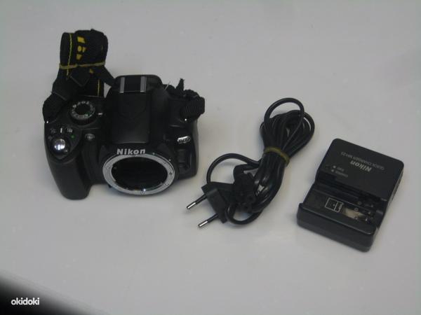 Peegelkaamera Nikon D60 Body + laadija (foto #2)
