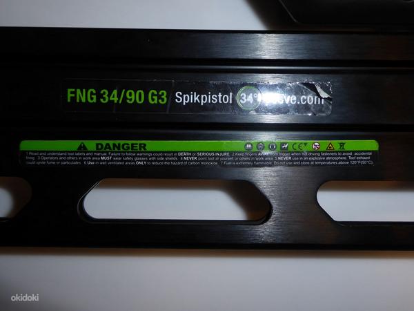 Аккумуляторный / газовый гвоздезабивной пистолет Essve FNG (фото #5)