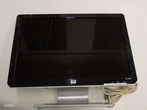 Monitor HP 19 mudel W1907V + VGA + Voolukaabel (foto #2)