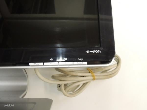 Monitor HP 19 mudel W1907V + VGA + Voolukaabel (foto #3)