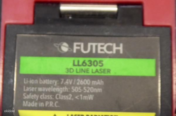 Ristjoonlaaser Futech LL6305 + Laadija + Kott (foto #5)
