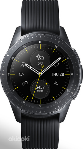 Смарт часы Samsung Galaxy watch 42mm + зарядка (фото #1)