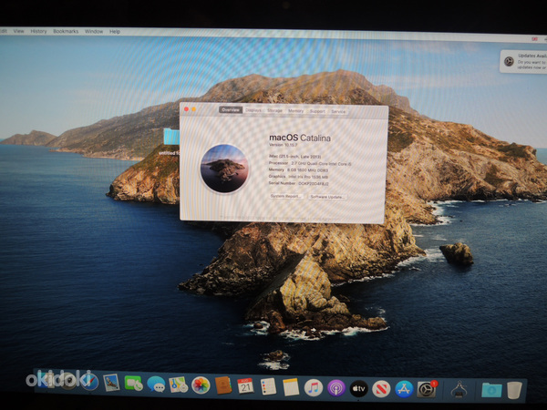 Настольный компьютер iMac Catalina 21,4" late 2013 (фото #5)