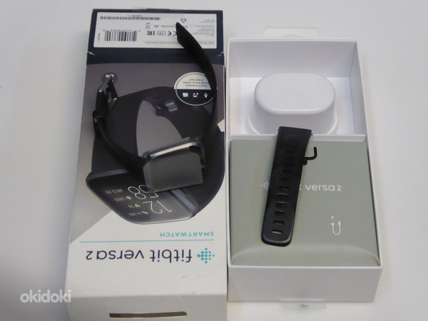 Умные часы Fitbit Versa 2 Wi-Fi NFC, black (фото #3)