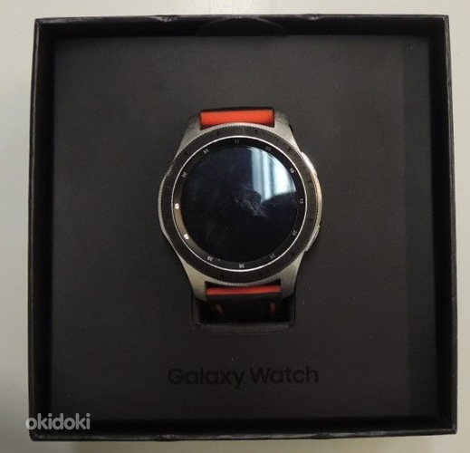 Смарт часы Samsung Galaxy watch 46mm SM-R805F + коробка (фото #2)
