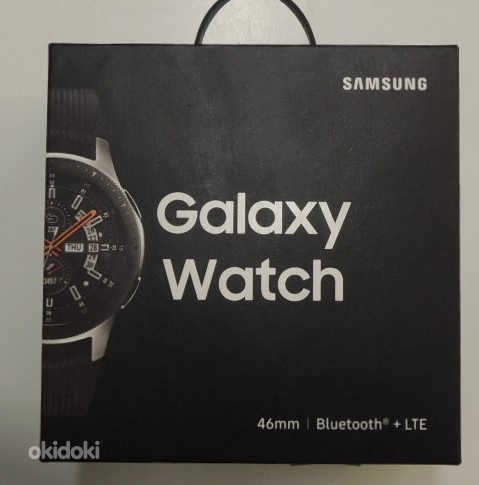 Смарт часы Samsung Galaxy watch 46mm SM-R805F + коробка (фото #3)