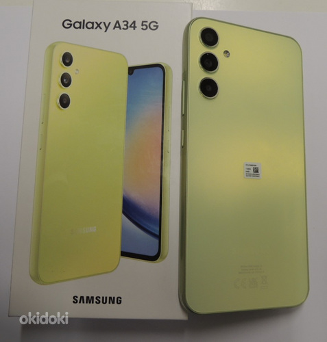 Смартфон Samsug Galaxy A34 5G 128Gb/6gb + Коробка (фото #7)
