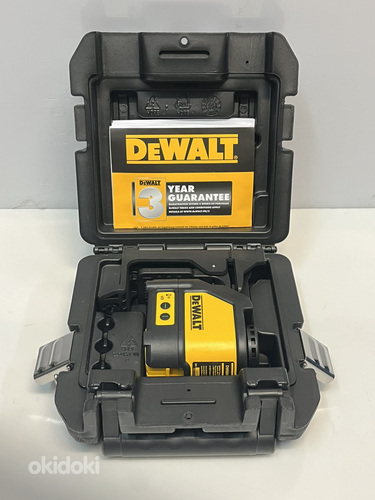Лазерный уровень DeWALT DCE088D1G (с чемоданом) + Штатив (фото #3)