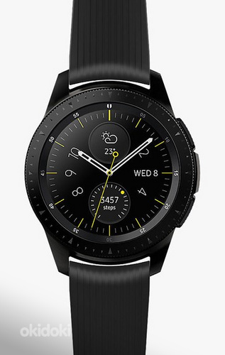 Смарт часы Samsung Galaxy watch 46mm + зарядка (фото #1)