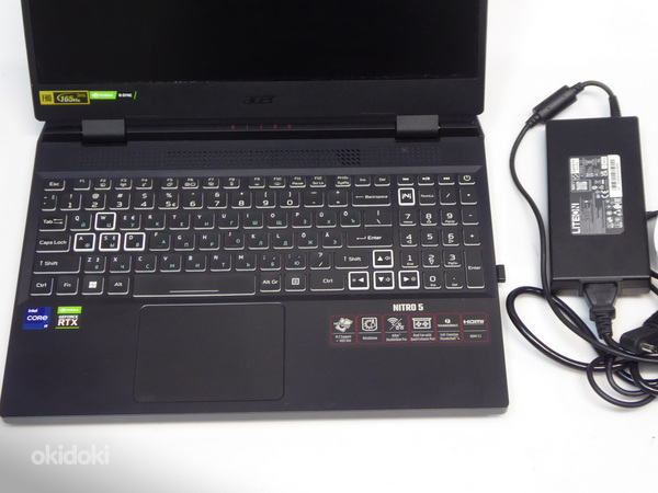 Sulearvuti Acer Nitro 5 Gaming Laptop + laadija (foto #3)