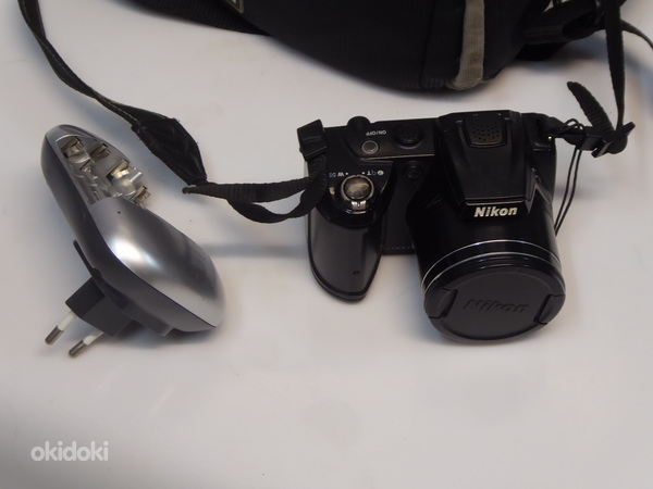 Fotoaparaat NIKON Coolpix L310 + kott + laadija (foto #3)