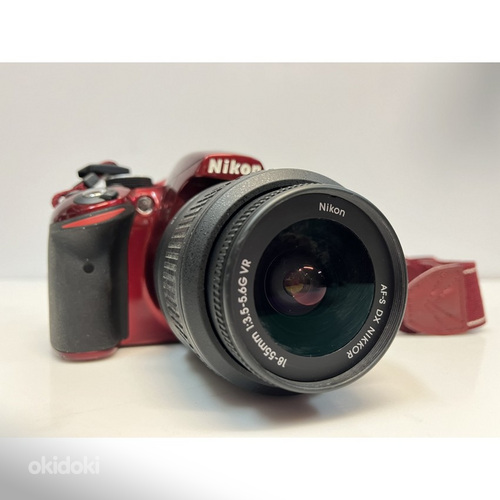 Peegelkaamera Nikon D3200 + Laadija + Kott (foto #2)