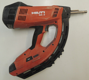 Gaasiga naelapüss Hilti GX 3 + kohver + tšekk (6 foto / 7)