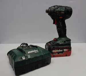 Akulöökkruvikeeraja Metabo SSD18 LTX 200 BL + Aku 5.5Ah + LD (2 foto / 8)
