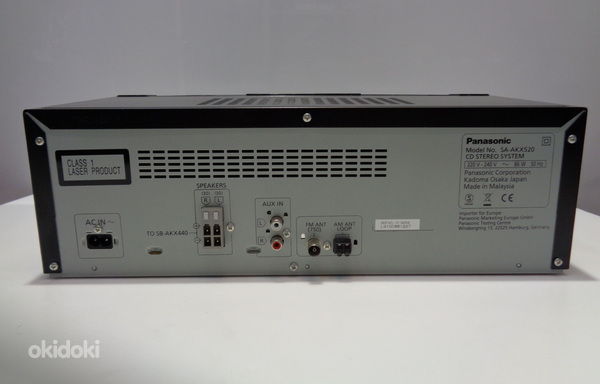 Muusikakeskus Panasonic SC-AKX520 (ilma puldita) (foto #5)