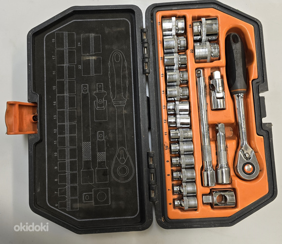 Набор ключей Neo Tools 24 частей + чемодан (фото #3)