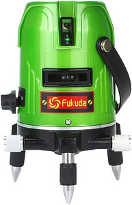 Крестовой лазер Fukuda EK-169GJ + очки + чемодан