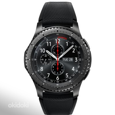 Умные часы Samsung Gear S3 Frontier + зарядка (фото #1)