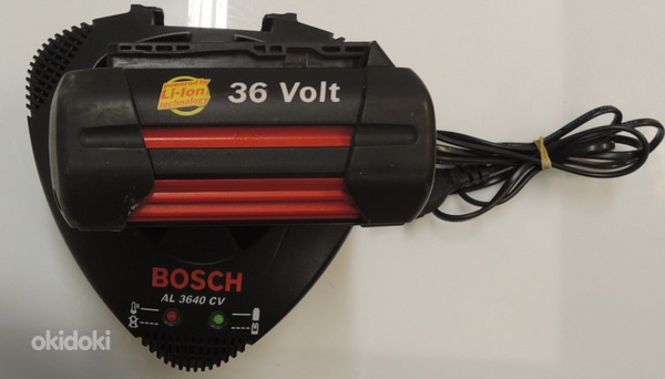 Laadija Bosch AL3640CV + aku Bosch 2,6Ah 36v (foto #4)