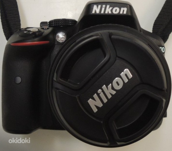 Peegelkaamera Nikon D5300 + 2 objektivid + laadija + kott (foto #5)