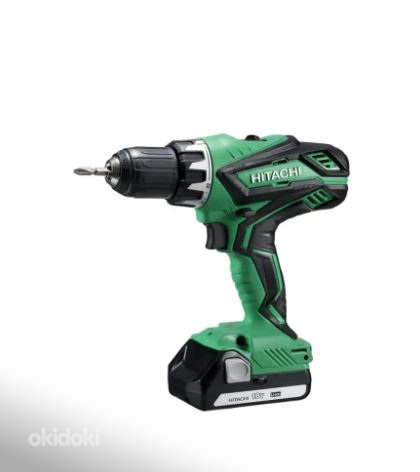 Akutrell Hitachi DS 18DJL + AKU 2,0AH + Laadija