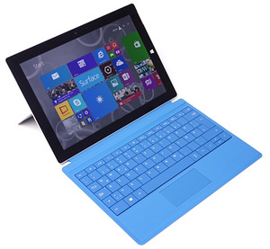 Tahvelarvuti Microsoft Surface 3 + laadija