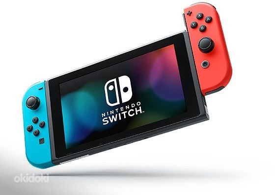 Mängukonsool Nintendo Switsh HAC-002 (komplekt) + karp