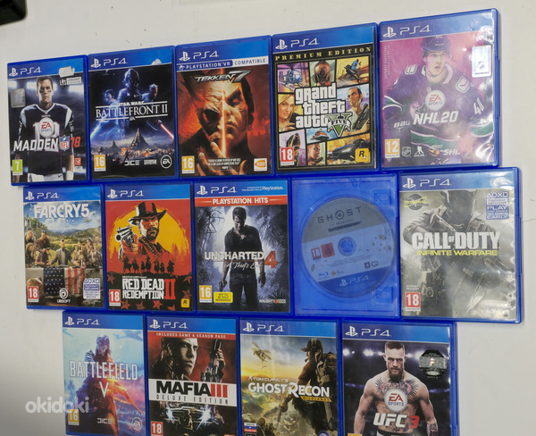 PS4, Sony Playstation 4 mängud