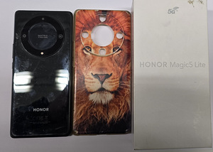 Nutitelefon Honor Magic 5 lite 5g 256/8gb + ümbris + karp (2 foto / 5)
