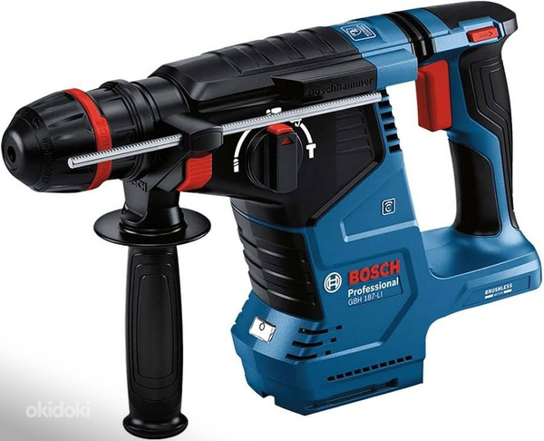 Puurvasar Bosch GBH 187-LI; 18 V; 2,4 J; SDS-plus
