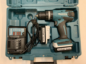Акудрель Makita DHP347D + 2тк аку + зарядка + чемодан (3 фото из 6)