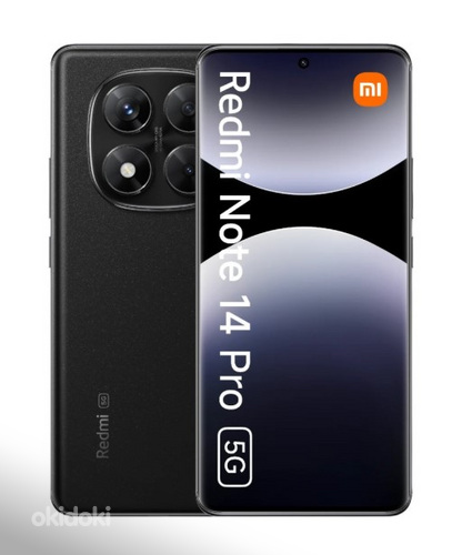 Nutitelefon Redmi Note 14 Pro 5G 256/8gb + Ümbrik
