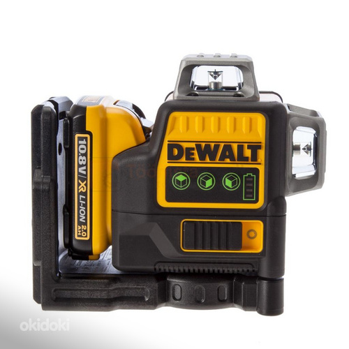 Laaser nivelir DeWalt DCE089G + 2ah