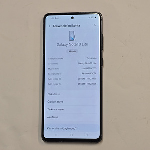 Nutitelefon Samsung Galaxy Note 10 Lite 128-6gb (6 foto / 7)