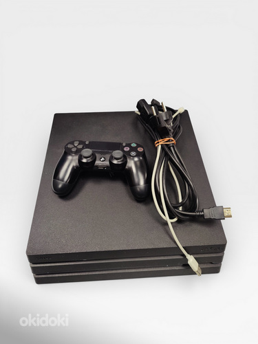 Игровая консоль Sony Playstation 4 Pro 1 TB + Провода +Пульт