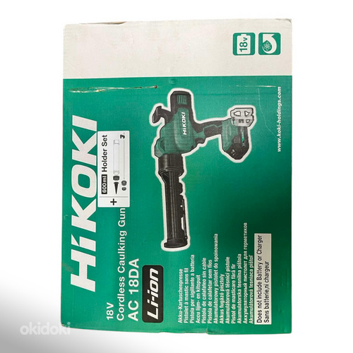 Akuhermeetikupüstol AC18DA 3000N HiKOKI UUS + KARP