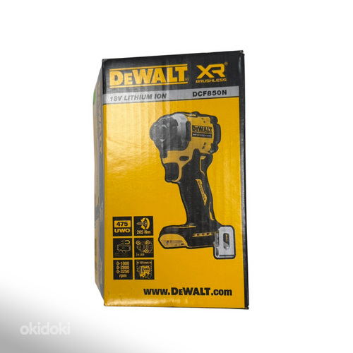 Акудрель Dewalt DCF850 + Бумажная Коробка
