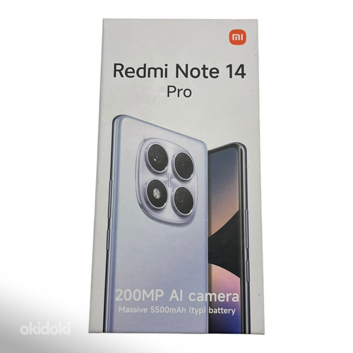 Redmi Note 14 Pro 5G 8/256GB Midnight Black