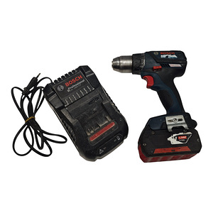 Akutrell BOSCH GSR 18 V-EC + aku + laadija (2 foto / 5)