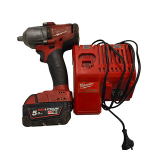 Akumutrikeeraja Milwaukee M18 FMTIWF12 + laadija + aku 5,0Ah (3 foto / 6)