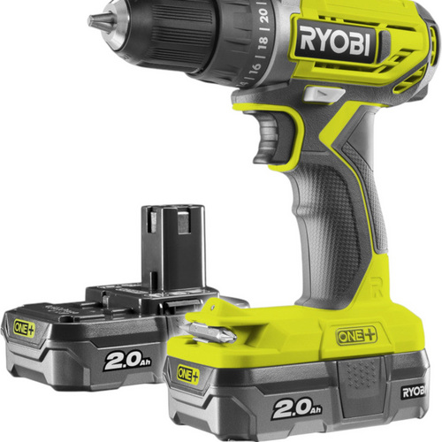 Аккумуляторная дрель Ryobi OnePlus R18DD2 + зарядка