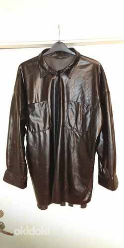 Продам куртку-блузку и брюки из искусственной кожи (фото #1)