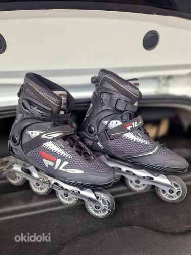 Роликовые коньки Fila Legacy Pro 80 Fitness-Skates Black