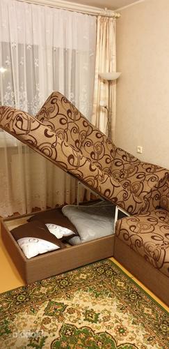 Угловой диван-кровать c ящиком для белья (фото #2)