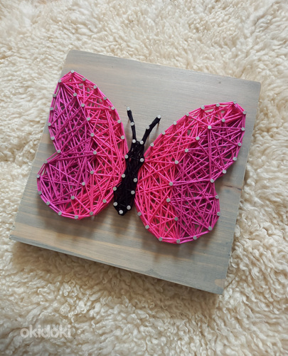 Niidikunst / String art / Käsitöökomplekt lastele