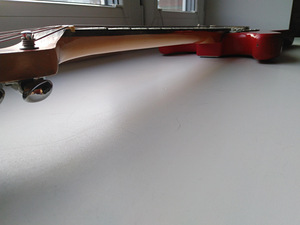Aged Relic Partscaster Fiesta Red (5 foto / 10)